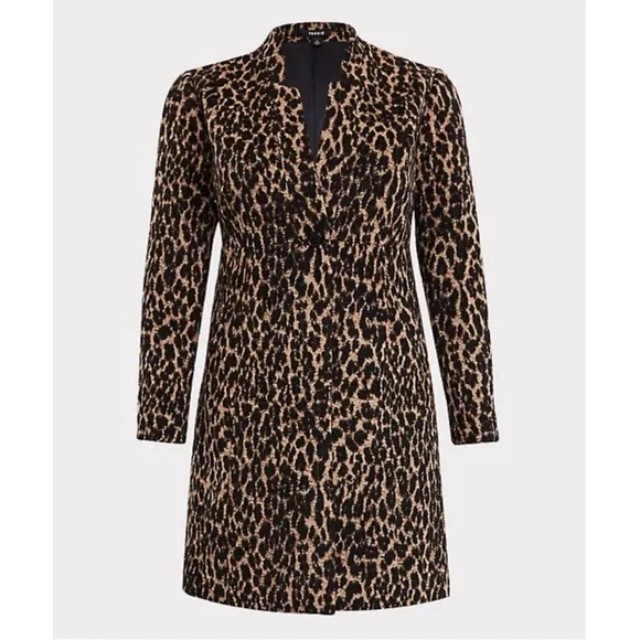 Torrid 5 Leopard 🐆 WOOL COAT